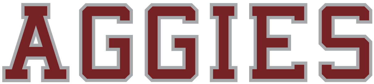 Texas A&M Aggies 2001-Pres Wordmark Logo 01 vinyl decal